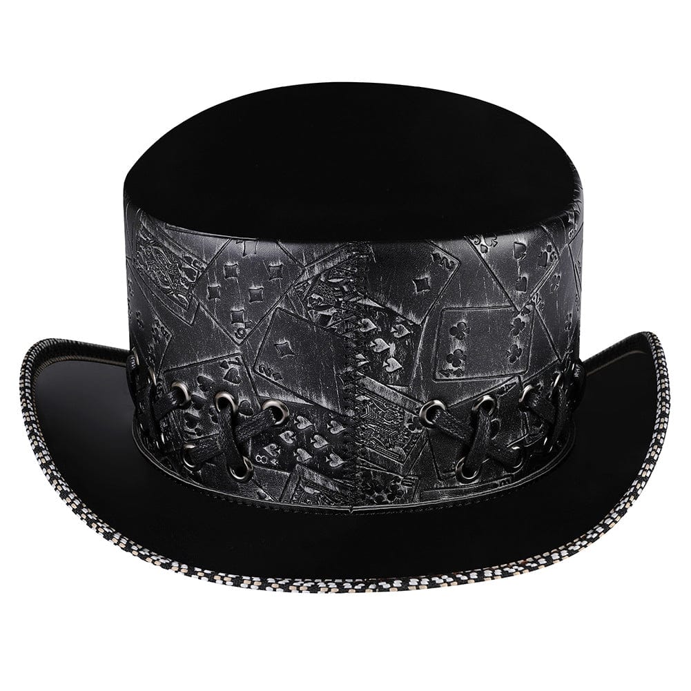Kobine Men's Gothic Skull Embroidered Hat