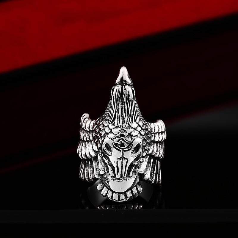 Men's Punk Corvus Corax Rings