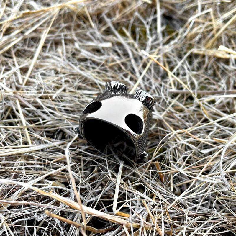 Men's Punk Monkey Head Necklace