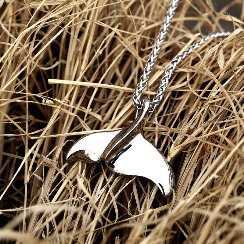 Men's Punk Shark Tail Necklace