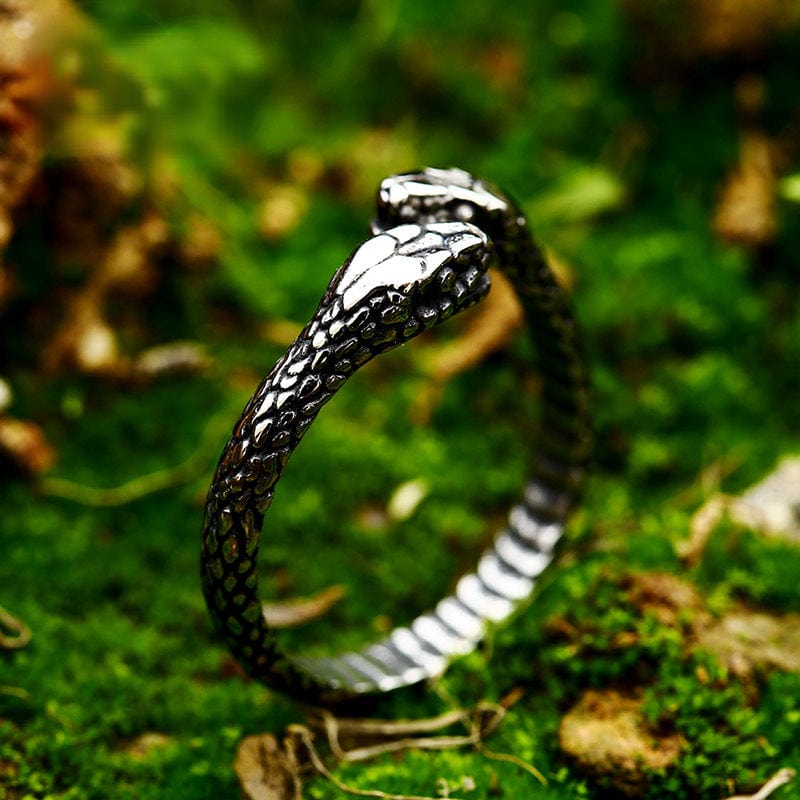 Kobine Men's Punk Snake Ring