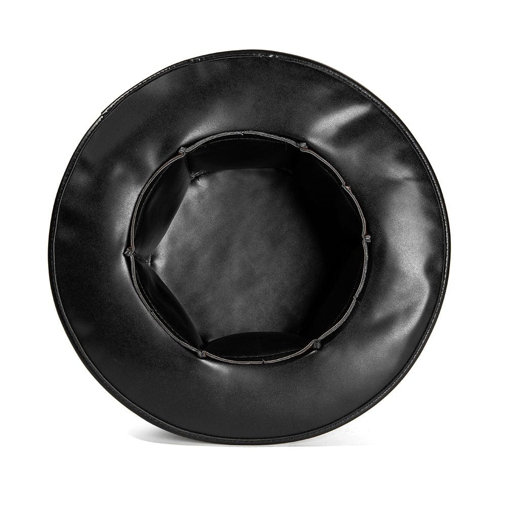 Kobine Men's Steampunk Distress Splice Hat