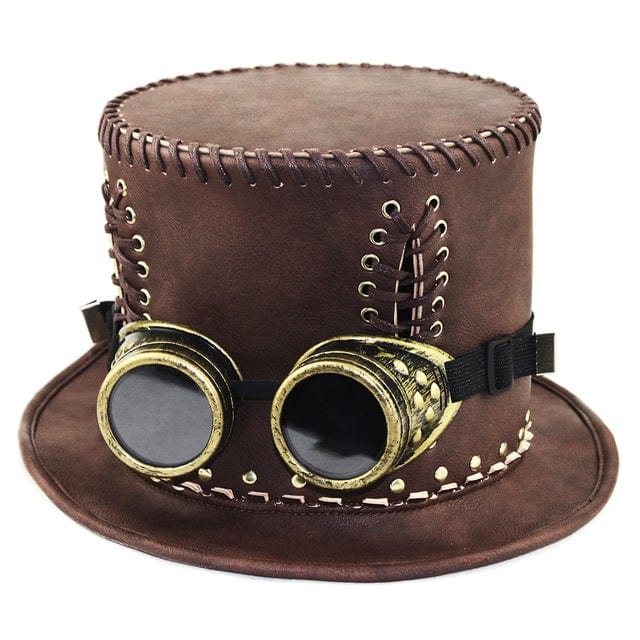 Kobine Men's Steampunk Sutural Hat