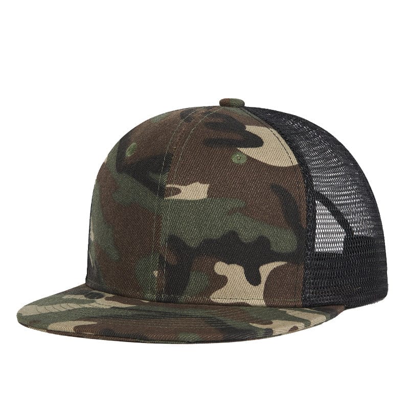 Kobine Men's Street Fashion Camouflage Mesh Cap