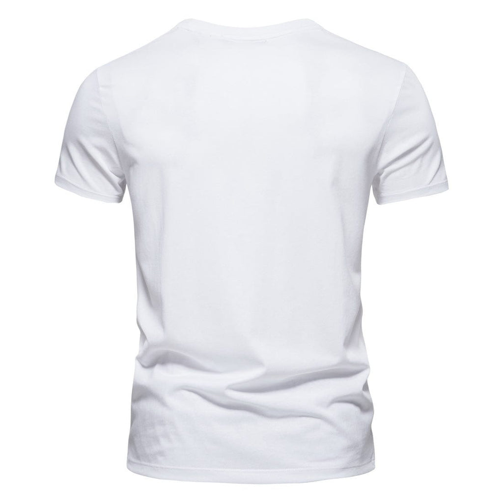 Kobine Men's Street Fashion Slim Fitted Short Sleeved T-shirt