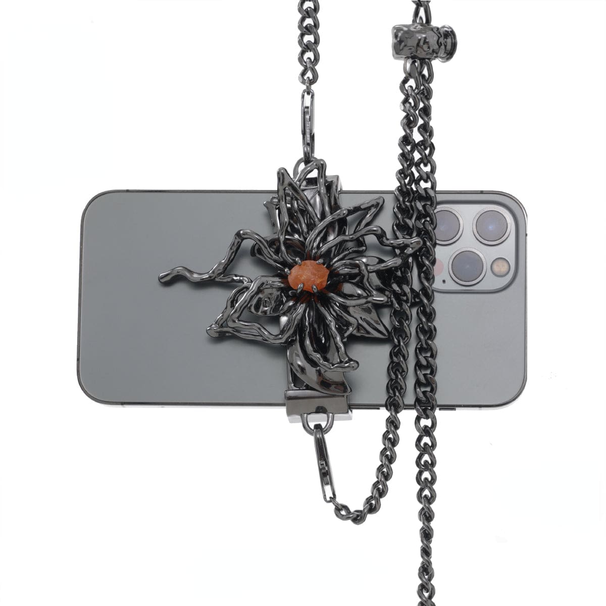 Kobine Punk Lotus Phone Case Chain