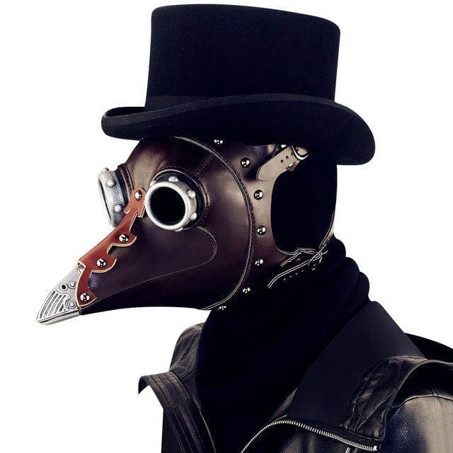 Kobine Steampunk Beak Buckles Splice Mask