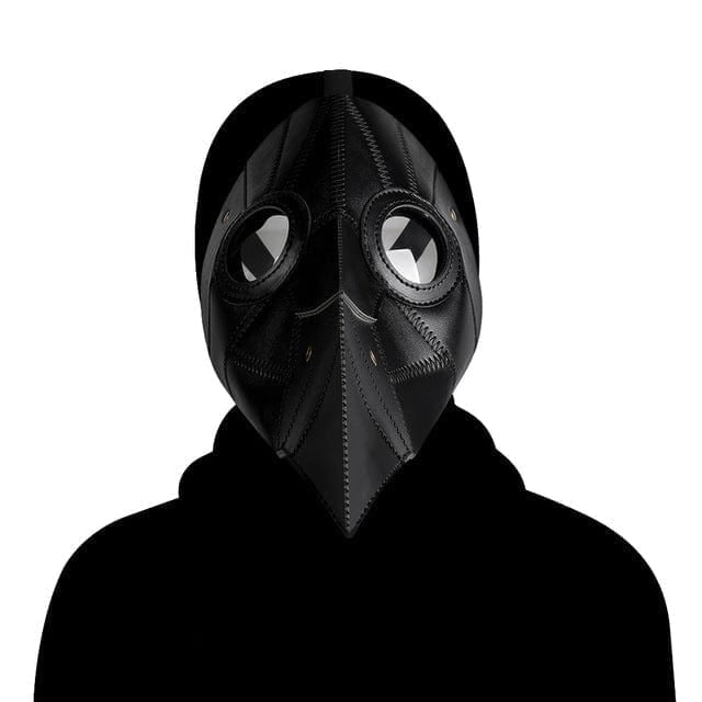 Kobine Steampunk Solid Color Stitch Beak Mask