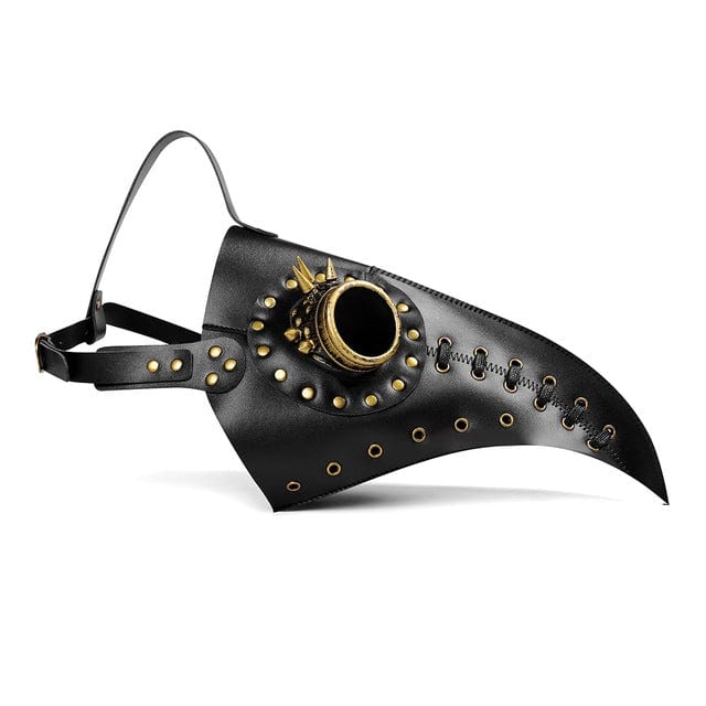 Kobine Steampunk Stitch Rivets Beak Mask