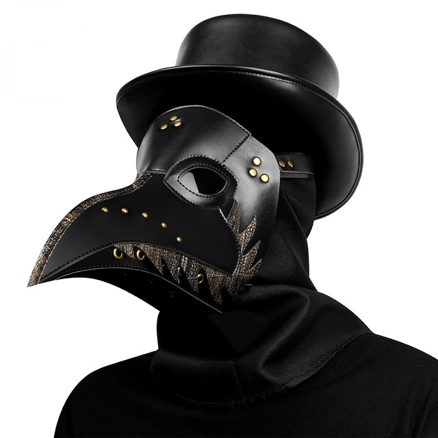 Kobine Steampunk Wing Splice Hooked Beak Mask