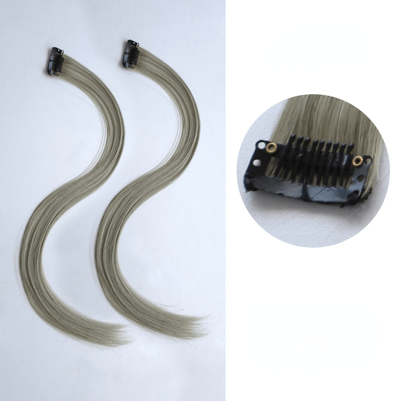 Kobine Women's Color Gradient Braid Synthetic Hair Extension