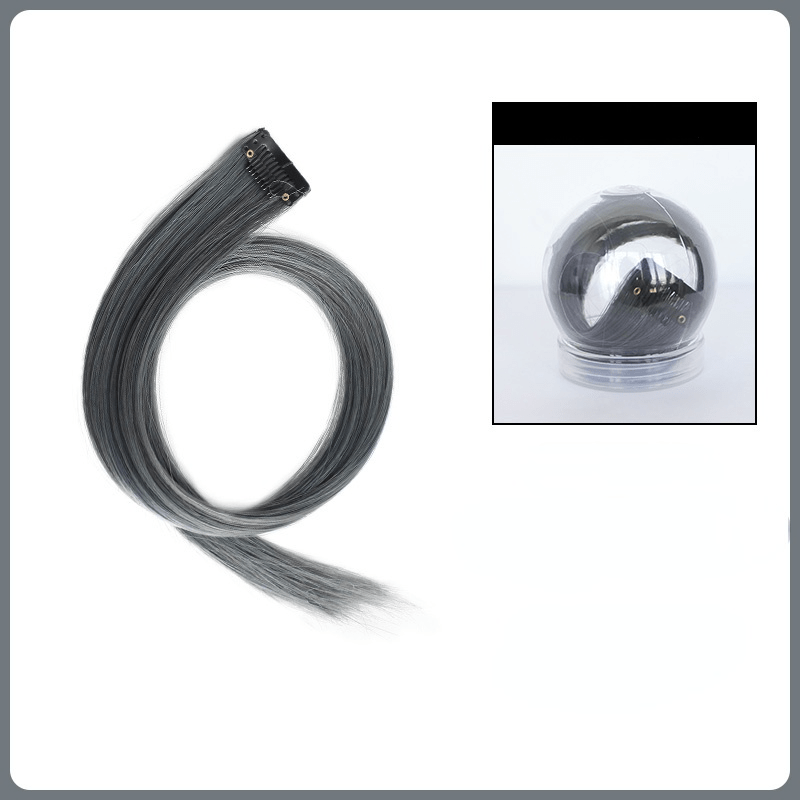 Kobine Women's Colourful One Piece Synthetic Hair Extension