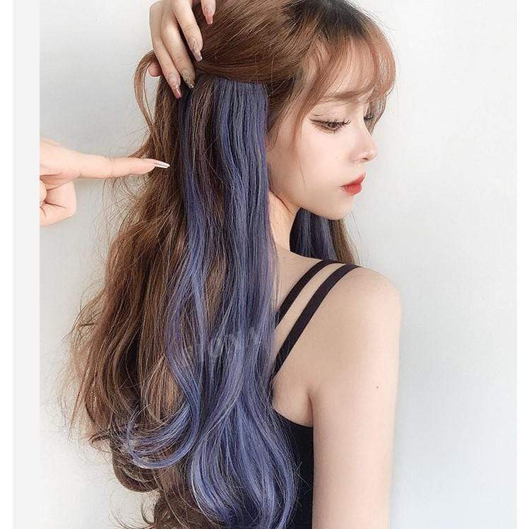 Kobine Women's Deep Wave One Piece Synthetic Hair Extension