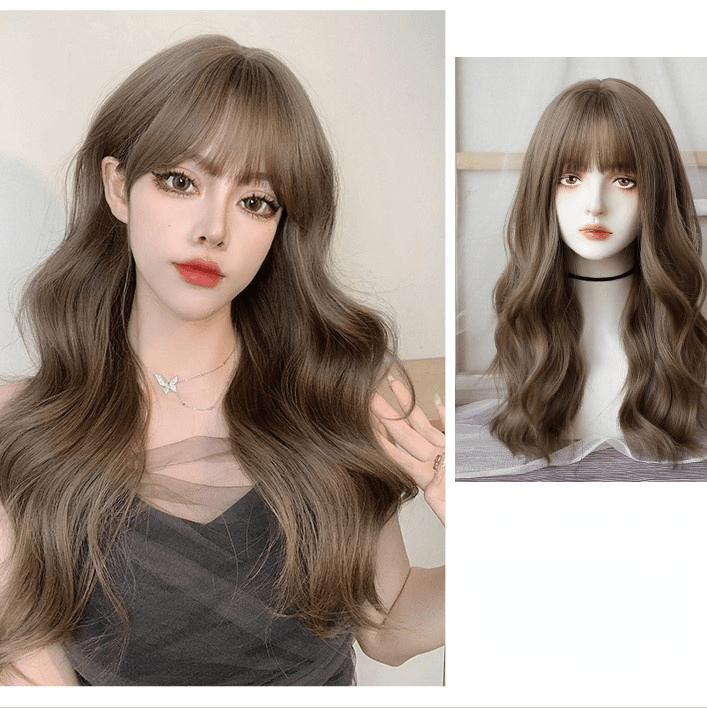 Kobine Women's Loose Wave Synthetics Hair Wig