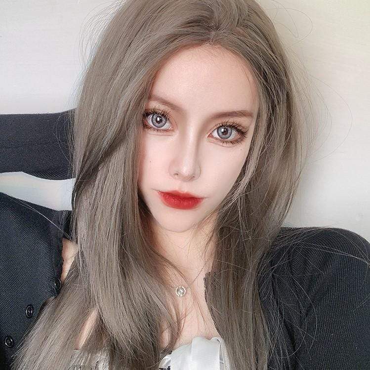 Kobine Women's Natural Straight Synthetics Hair Wig