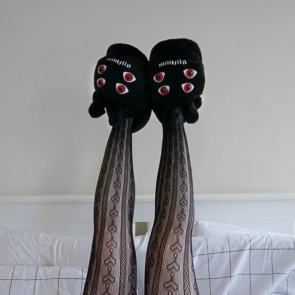 Kobine Women's Punk Heart Fishnet Pantynose