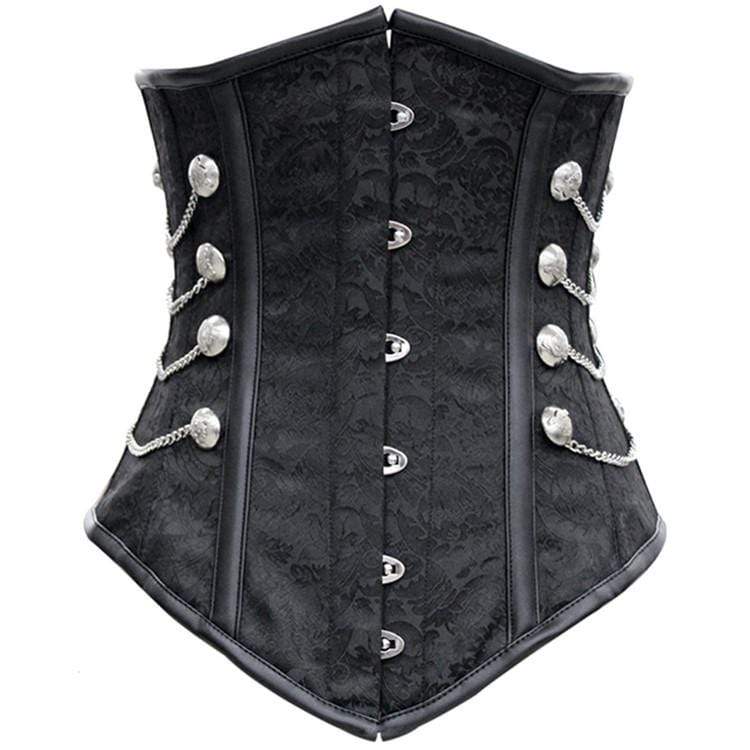 modello di corsetto sottoseno steampunk