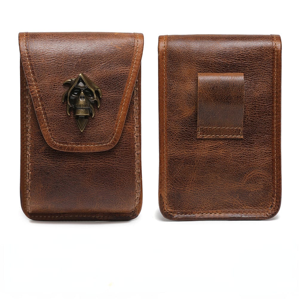 Kobine Women's Steampunk Skull Embossed Mini Bag