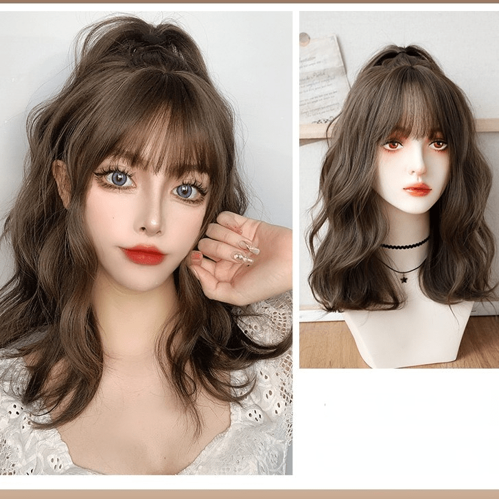 Kobine Women's Yaki Synthetic Hair Wig