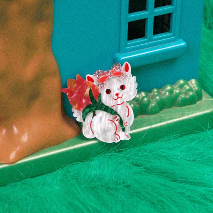 Pink Kawaii Women's Cat Hair Pin