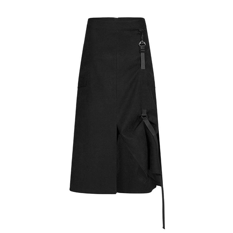 Women's Gothic Strappy A-line Skirts