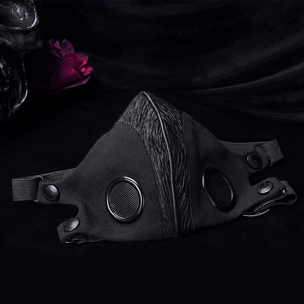 Gothic Elastic Masks Black