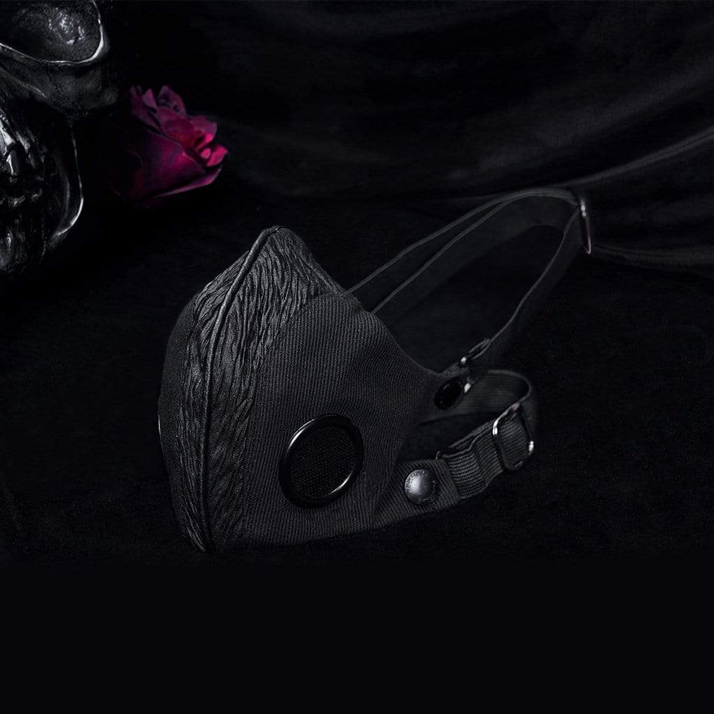 Gothic Elastic Masks Black