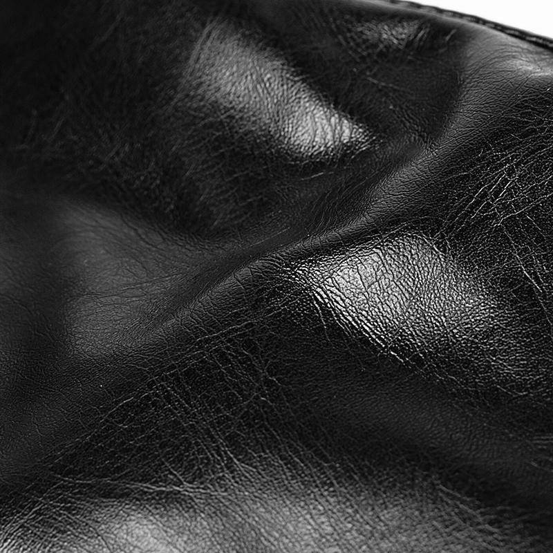 Men's faux leather Long Gloves