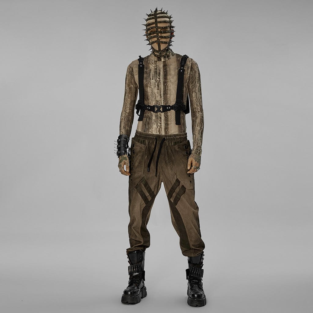 PUNK RAVE Men's Punk Adjustable Harness