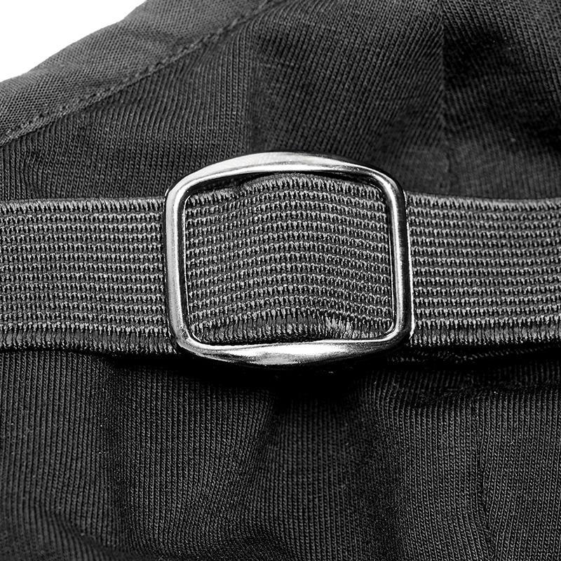 Men's Punk Faux Leather Face Mask