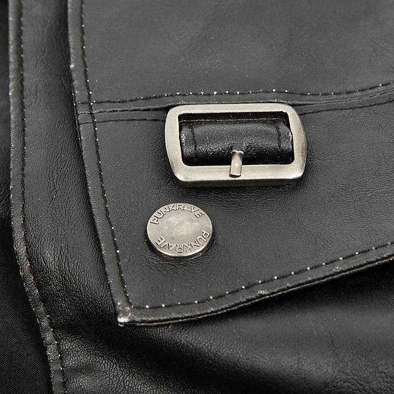 Men's Retro Multilayer Faux Leather Vest