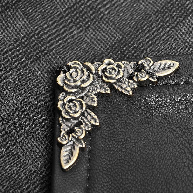 PUNK RAVE Men's Steampunk Crossover Vest