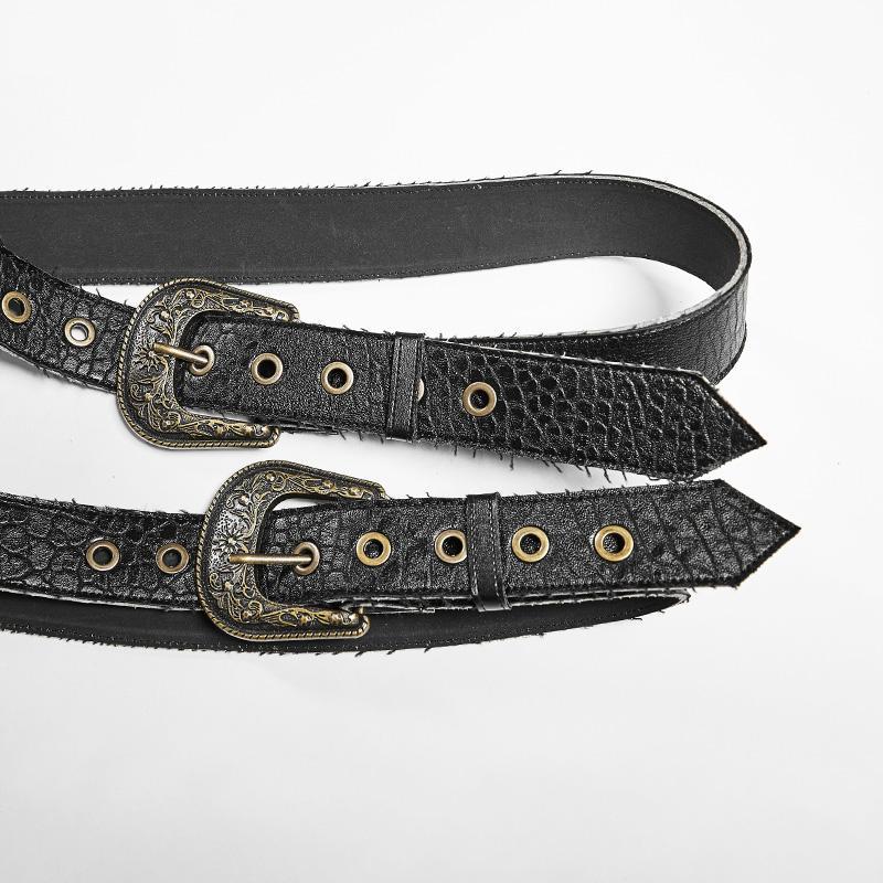 Men's Steampunk Faux Leather Harness