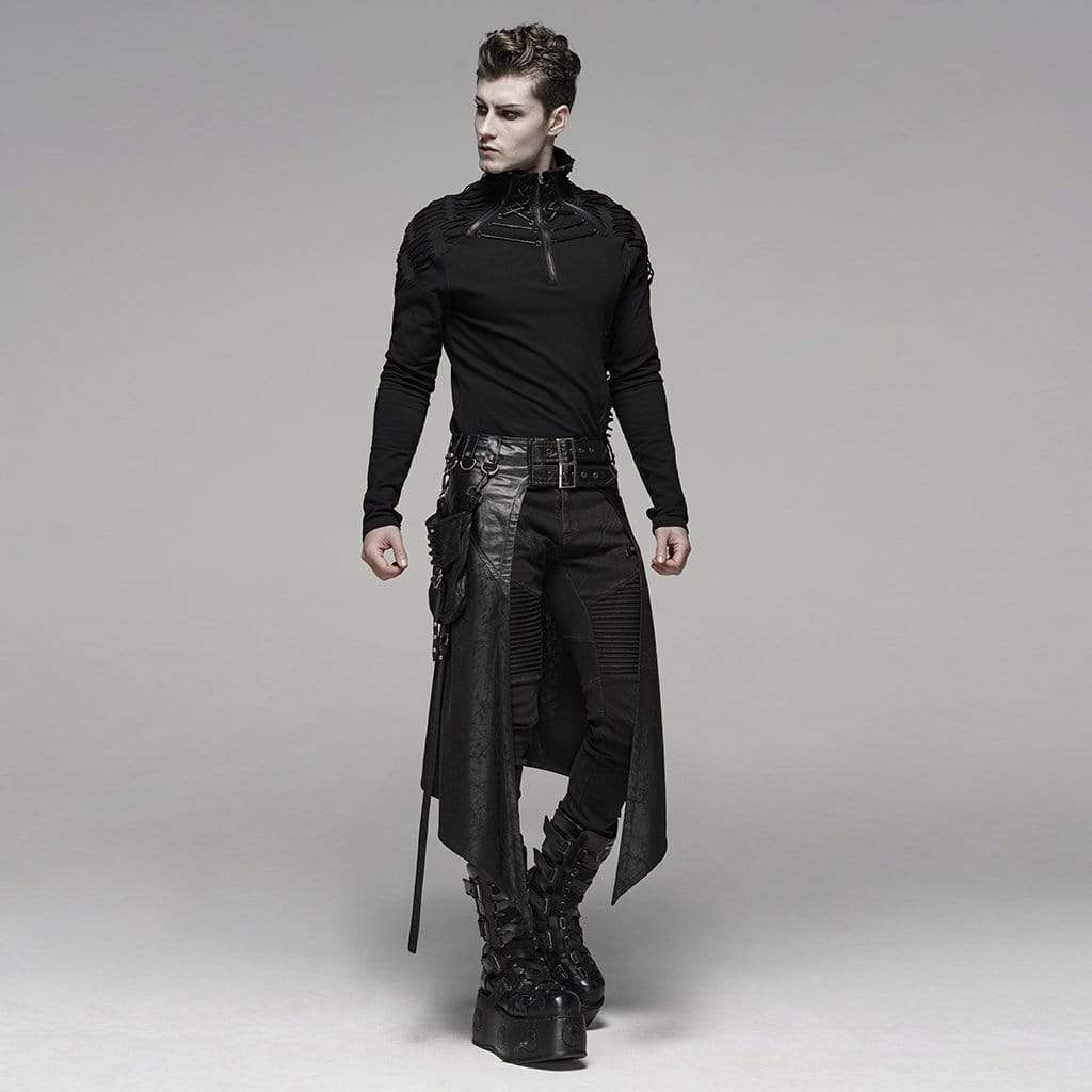 Men's Steampunk Skirt With Pocket