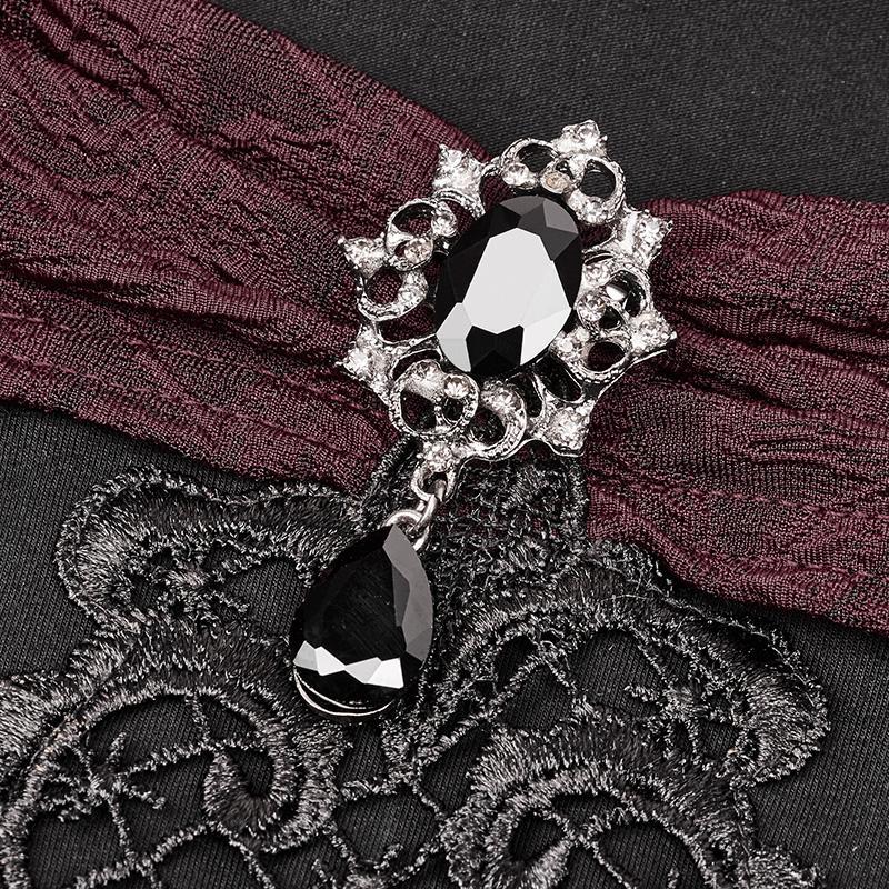 Women's Bertha Neck Punk Top