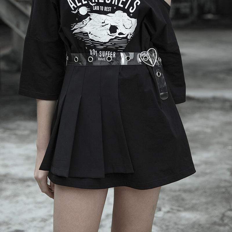 Women's Goth Chic Skirt Waist Belt