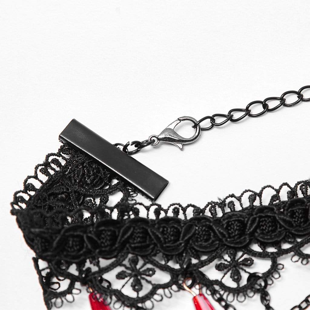 Women's Gothic Lace Choker Wedding Choker
