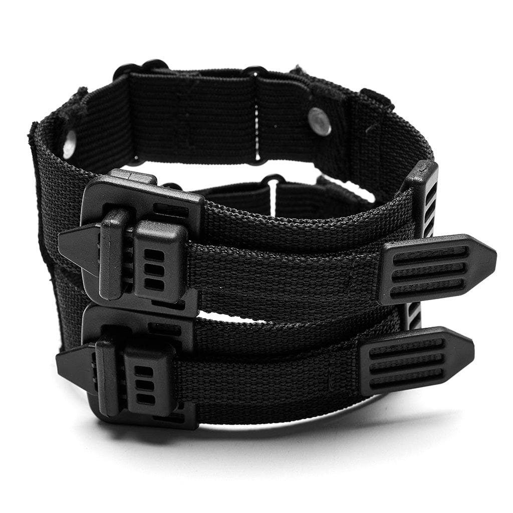 PUNK RAVE Women's Punk Buckle Nylon Bracelet