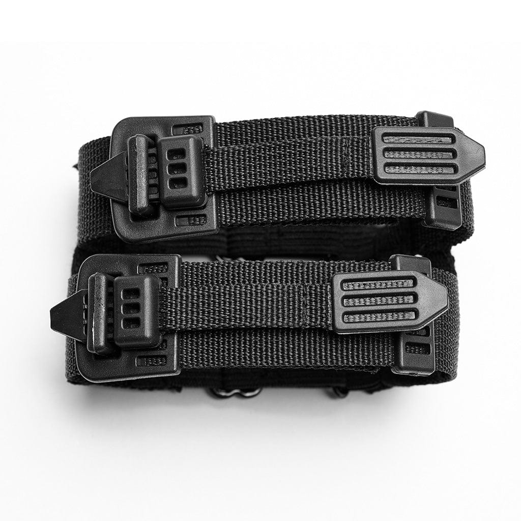 PUNK RAVE Women's Punk Buckle Nylon Bracelet