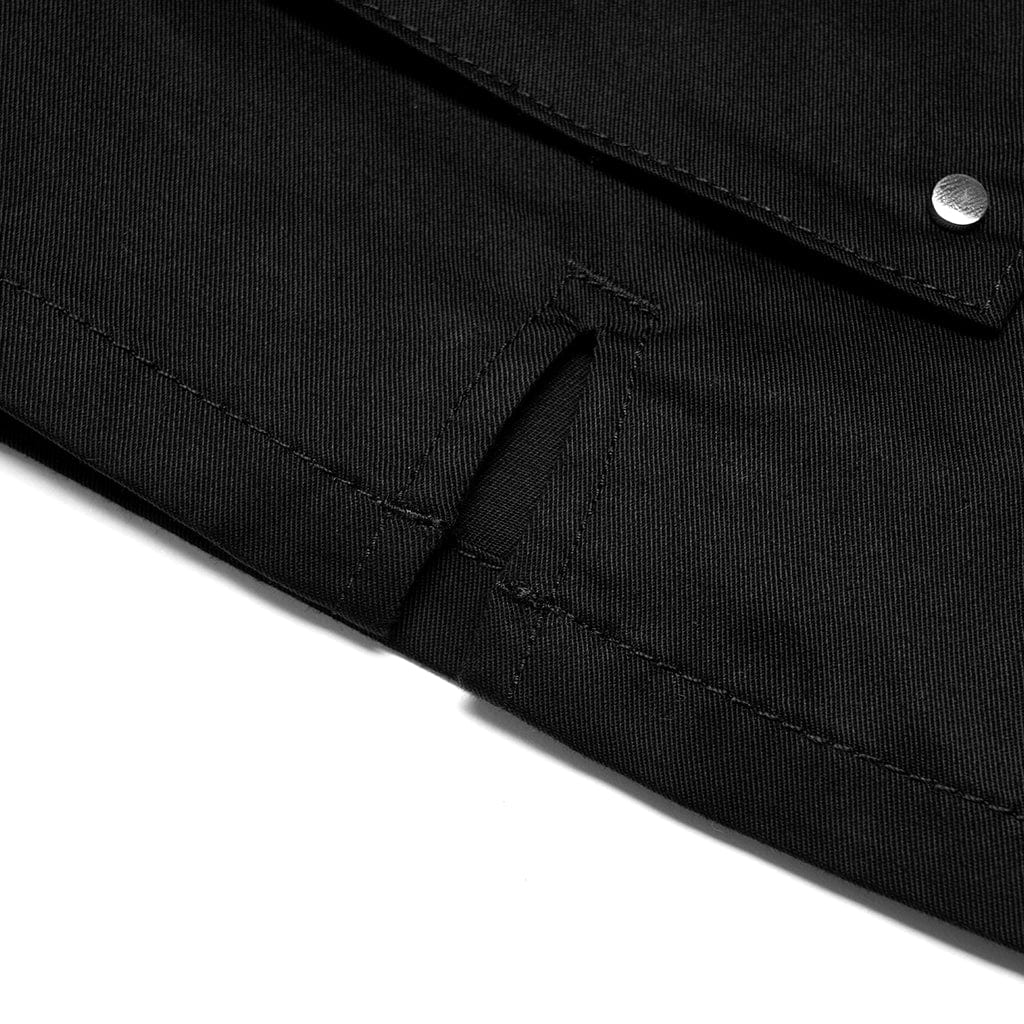 Punk Rave Women's Punk Industrial Style A-line Short Skirt