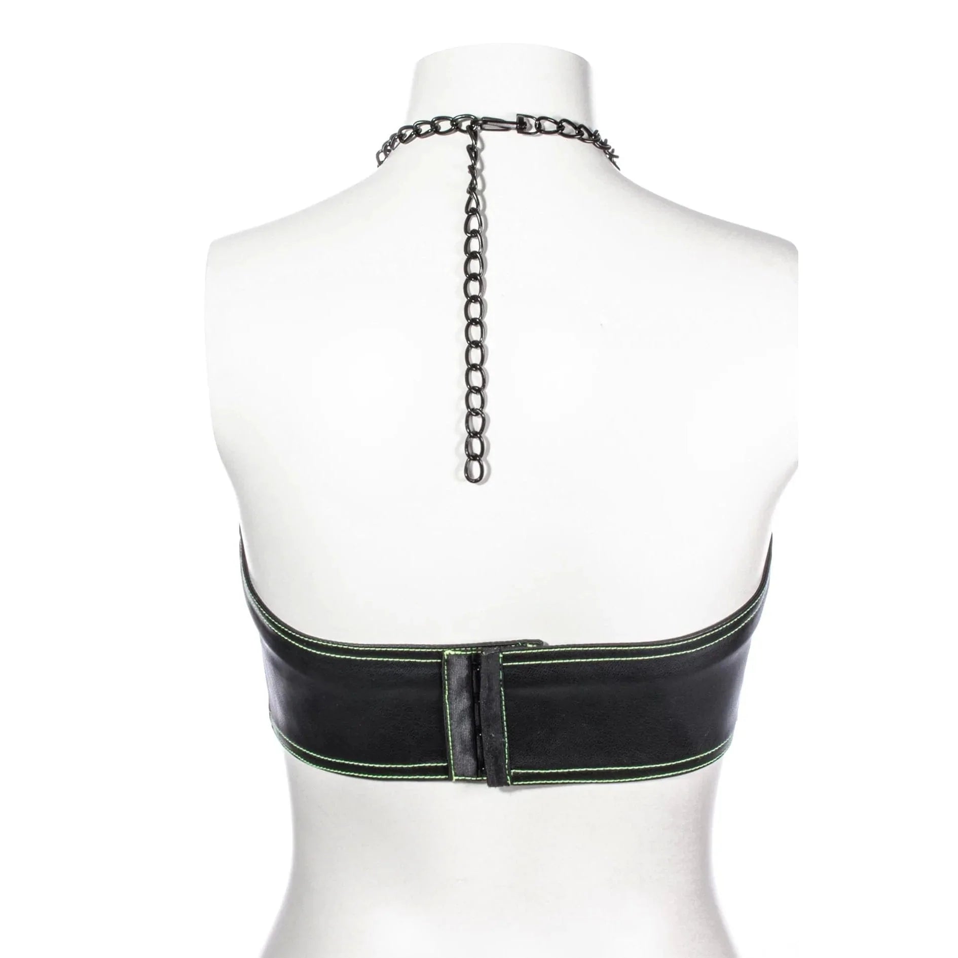 RNG Women's Punk Chain Halterneck Bustier