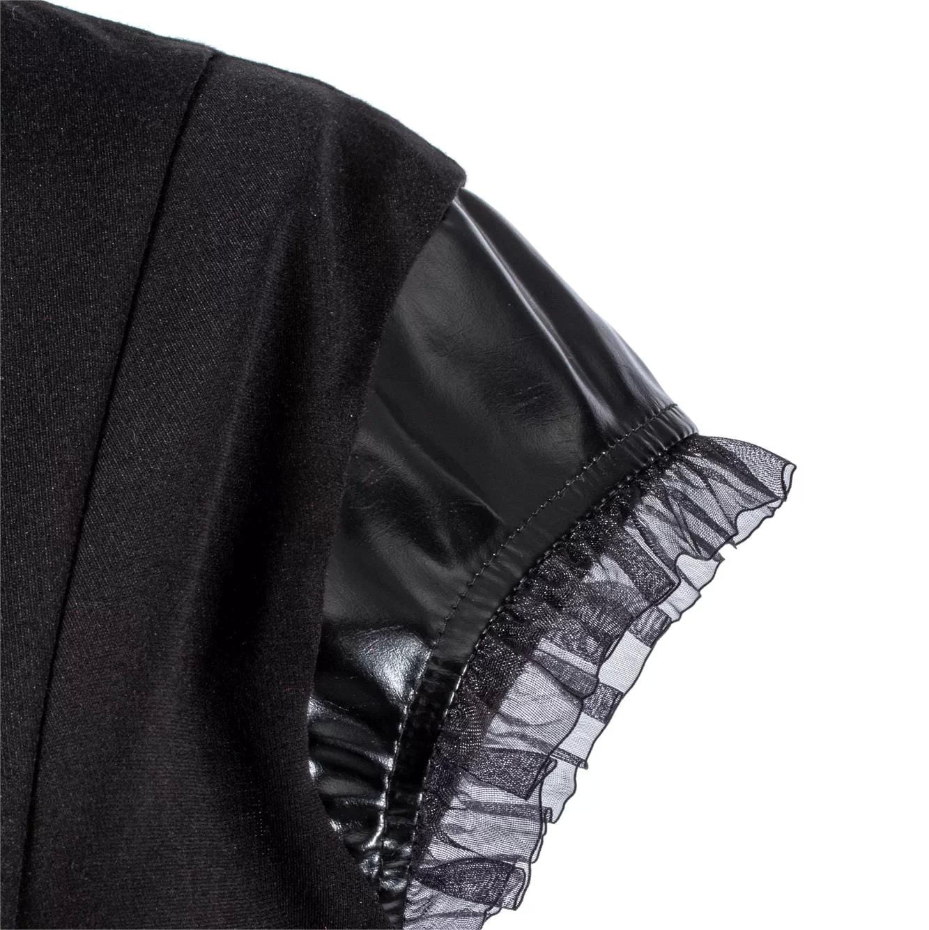 RNG Women's Punk Cheongsam Collar Irregular Dress