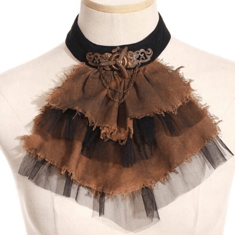 RQ-BL Steampunk Airplane Rotor Jabot