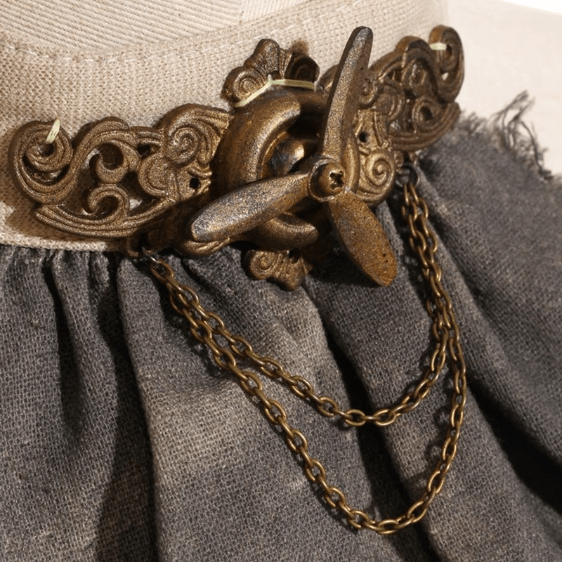 RQ-BL Steampunk Airplane Rotor Jabot