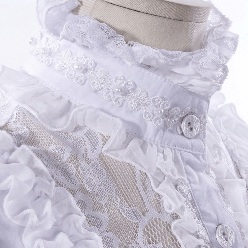 Vintage Frilly Full Sleeve Shirt