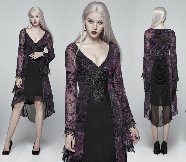 Vestido Halloween Vestido Gótico Medieval Para Mujer - Disfraz Renacentista Con Manga Acampanada - Estilo Vampiro O Punk Para Halloween Y Cosplay Vestido Halloween Mujer Vestido Halloween Vestido Gótico Medieval Para Mujer - Disfraz Renacentista Con Manga Acampanada - Estilo Vampiro O Punk Para Halloween Y Cosplay Vestido Halloween Mujer