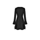 Darkinlove Womeb's Lace Collar Flare Sleeve Dresses