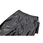 Darkinlove Women's Cyberpunk Big Pocket Spiked Zipper Straight-leg Pants