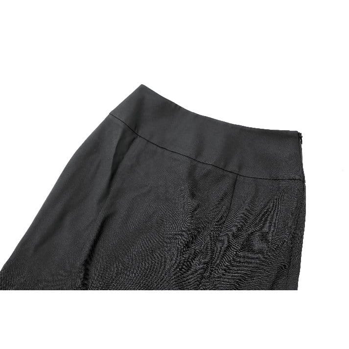 Darkinlove Women's Cyberpunk Lace-up Eyelet Mesh Splice Mermaid Skirt