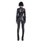 Darkinlove Women's Cyberpunk Spiked Cutout Long Sleeve Cape